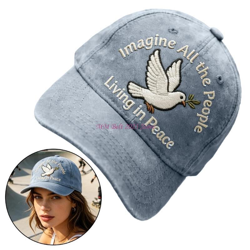 Embroidery Meaning - Boné beisebol algodão respirável 49ME apresentando