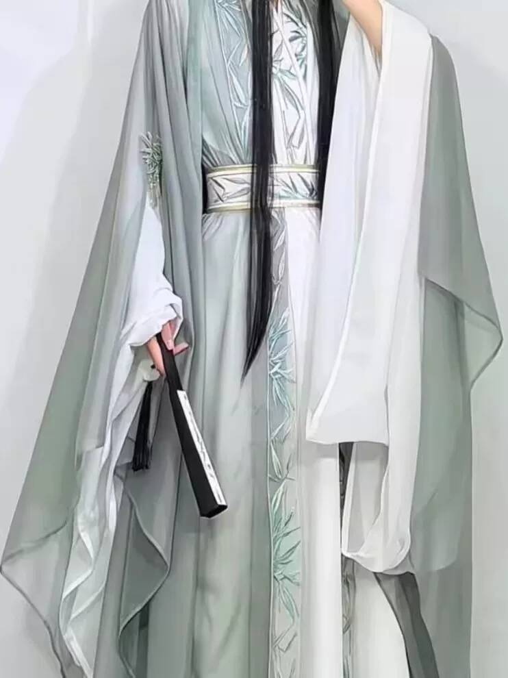 Embroidery Cotton Shirt - Novo Hanfu Feminino Wei Jinfeng com