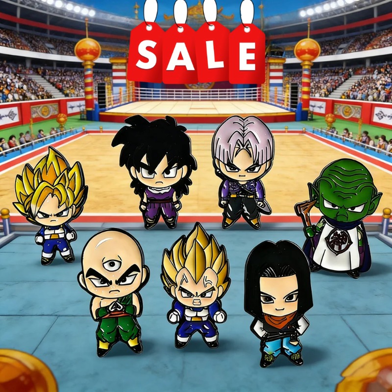Conjunto de 7 Broches de Anime - Embroidery Reddit avaliação e preço