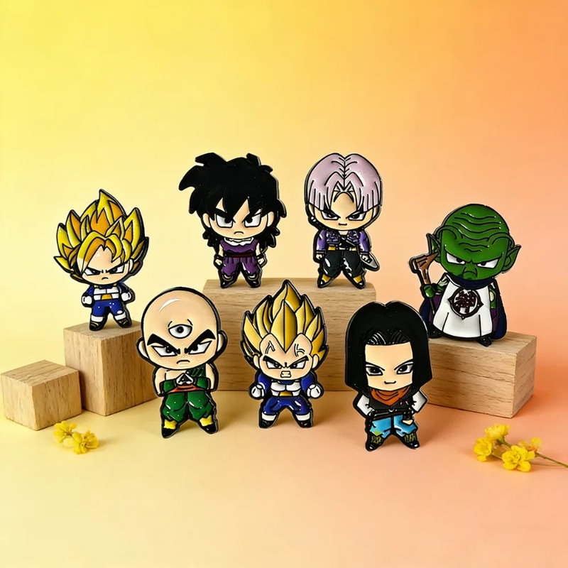 Conjunto de 7 Broches de Anime - Embroidery Reddit avaliação e preço