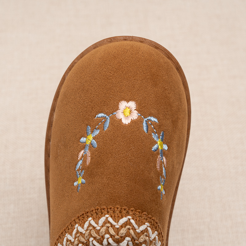 Pantufas de inverno com bordad - Embroidery Online avaliação e preço